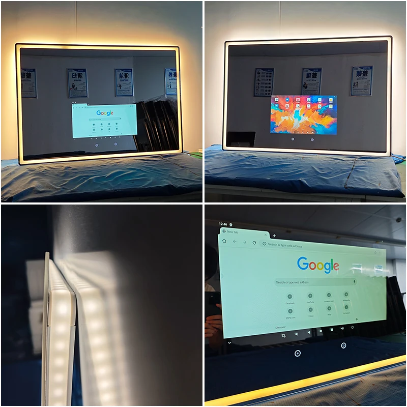 2025 Hot Sales Touch Screen TV Mirror Bath Full Hd Bedroom Led Bathroom Gym Mirror Hotel Android Magic Wall Mounted Smart Mirror
2025 Hot Sales Touch Screen TV Mirror Bath Full Hd Bedroom Led Bathroom Gym Mirror Hotel Android Magic Wall Mounted Smart Mirror