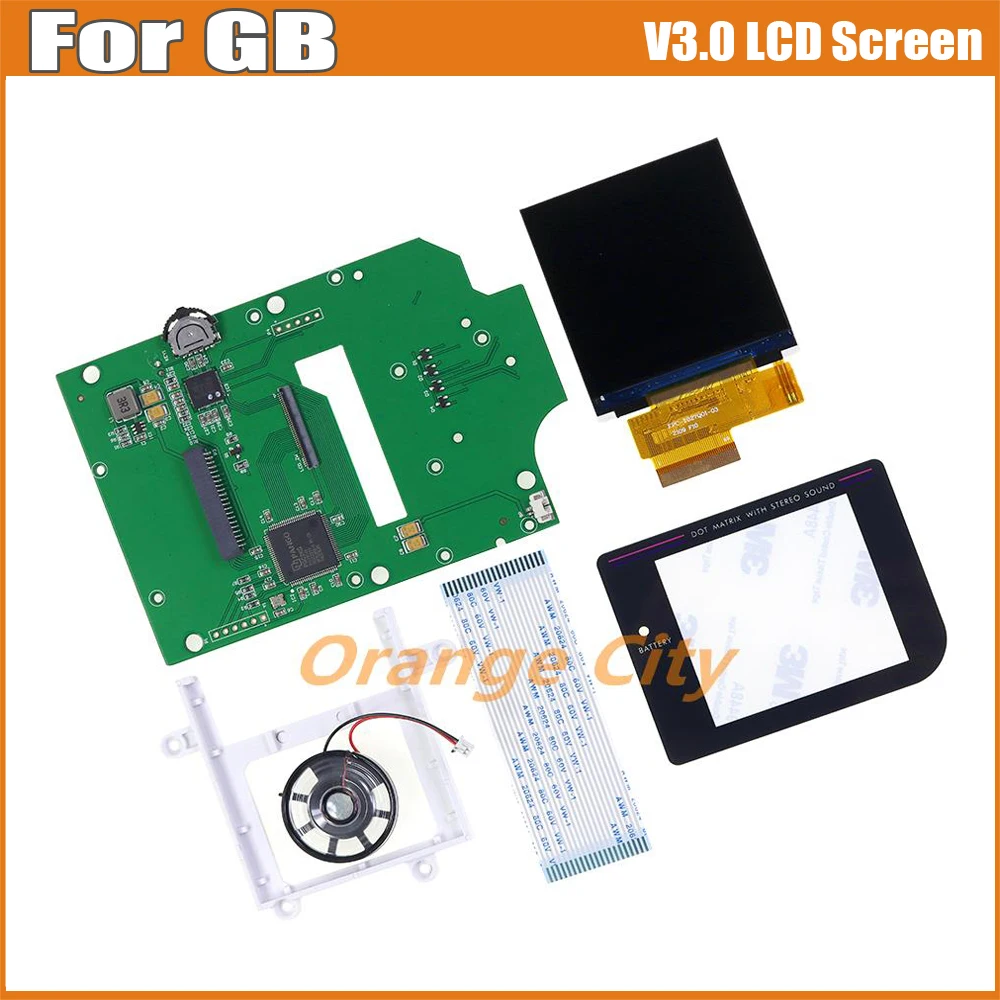 1Set 2.6 inch IPS LCD Screen V3.0 Modification Kit Highlight Screen For Nintendo Gameboy GB Game Console
1Set 2.6 inch IPS LCD Screen V3.0 Modification Kit Highlight Screen For Nintendo Gameboy GB Game Console