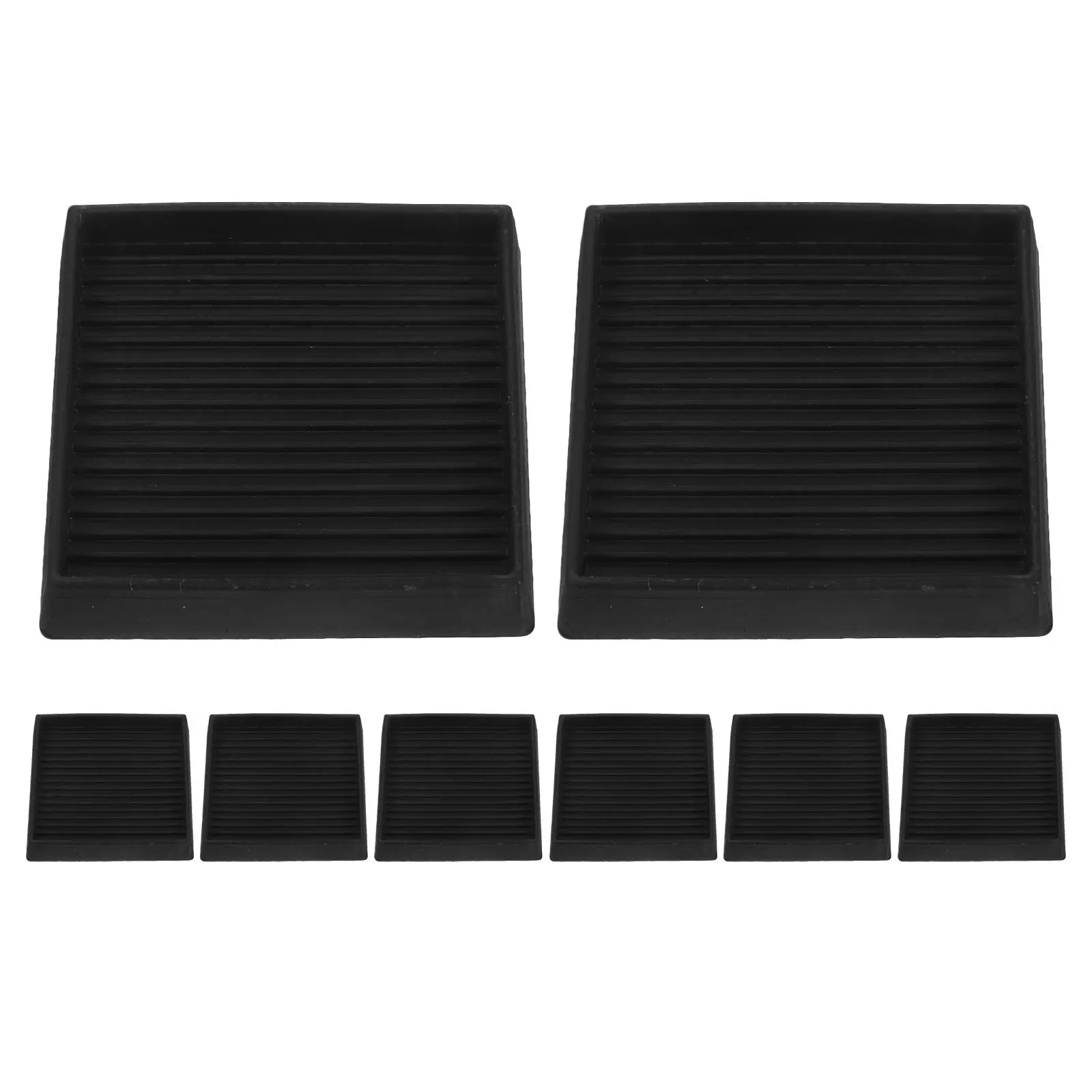 8Pcs Rubber Furniture Leg Protectors Square Non Skid Pads for Sofa Chairs Tile Wood Floors Noise Reduction Floor Protector Caps
8Pcs Rubber Furniture Leg Protectors Square Non Skid Pads for Sofa Chairs Tile Wood Floors Noise Reduction Floor Protector Caps