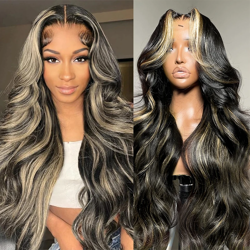 1B/27 highlight Body Wave Wigs Human Hair 13x4 Lace Front Wig Brazilian Human Hair Ombre Blonde Color Human Hair Wig For Women
1B/27 highlight Body Wave Wigs Human Hair 13x4 Lace Front Wig Brazilian Human Hair Ombre Blonde Color Human Hair Wig For Women