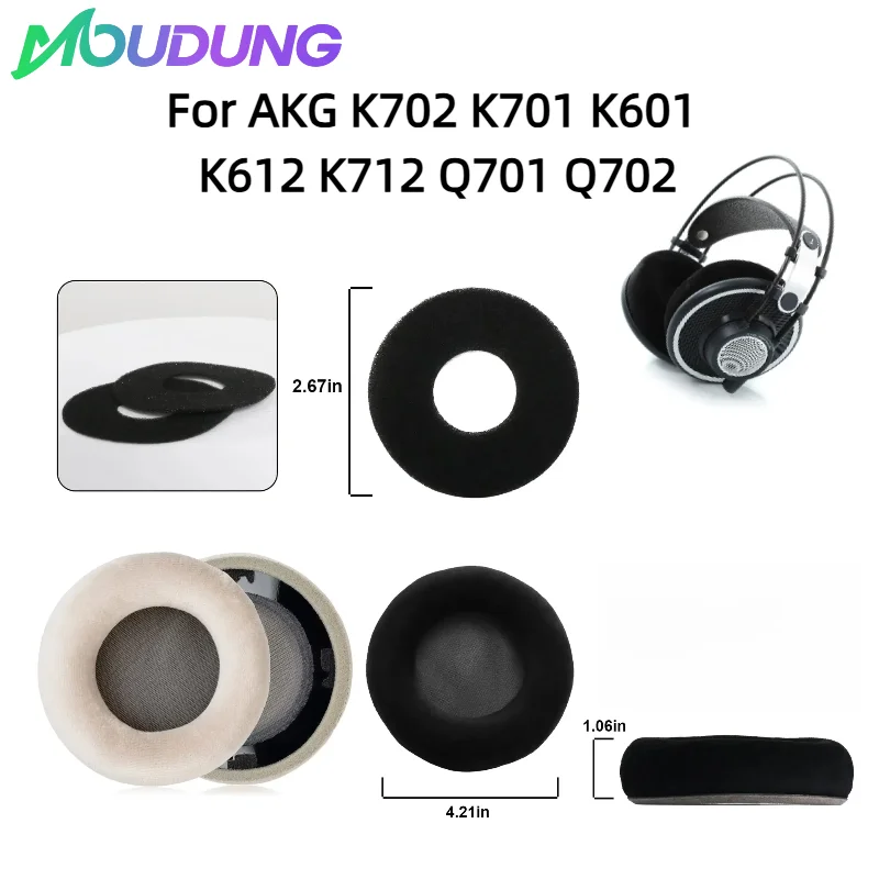 Replacement Ear Pads for AKG K702 K701 K601 K612 K712 Q701 Q702 Headphones Ear Cushions, Headset Earpads, Ear Cups Earmuffs
Replacement Ear Pads for AKG K702 K701 K601 K612 K712 Q701 Q702 Headphones Ear Cushions, Headset Earpads, Ear Cups Earmuffs