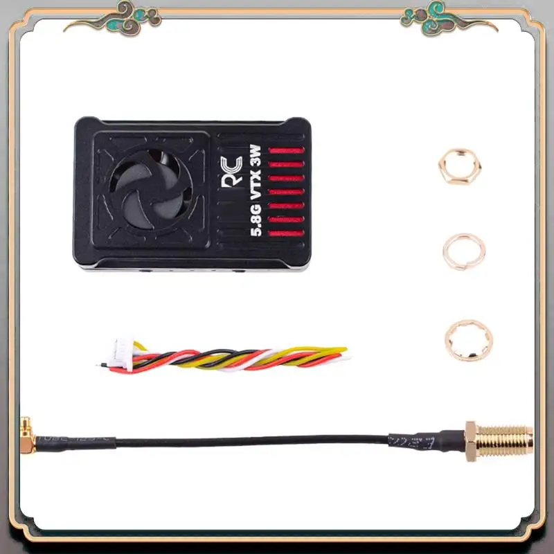 5.8G 3W VTX Высокая мощность 48CH FPV видеопередатчик Поддержка 2-8S для FPV дрона дальнего действия RC Модель Запчасти
5.8G 3W VTX Высокая мощность 48CH FPV видеопередатчик Поддержка 2-8S для FPV дрона дальнего действия RC Модель Запчасти
