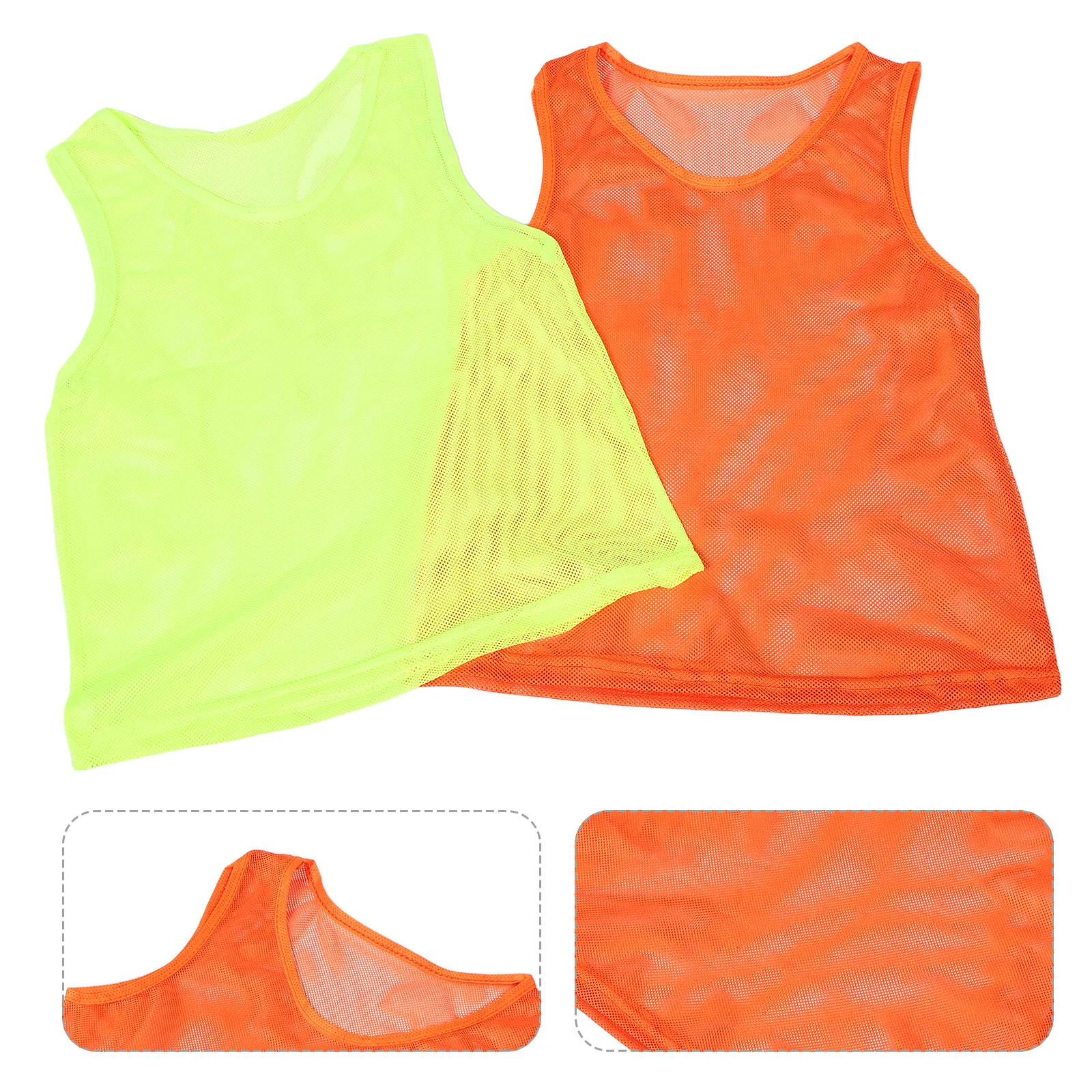 12Pcs Youth Soccer Training Vests Breathable Reusable Pinnies for Basketball Team Practice Portable Sport Vest Washable
12Pcs Youth Soccer Training Vests Breathable Reusable Pinnies for Basketball Team Practice Portable Sport Vest Washable