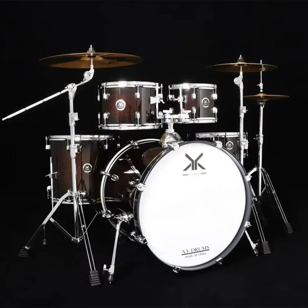 Professional Level Jazz Drum Set Birch Drum Shell Musical Instrument Acoustic Drum Kit for Professional Drumer
Professional Level Jazz Drum Set Birch Drum Shell Musical Instrument Acoustic Drum Kit for Professional Drumer