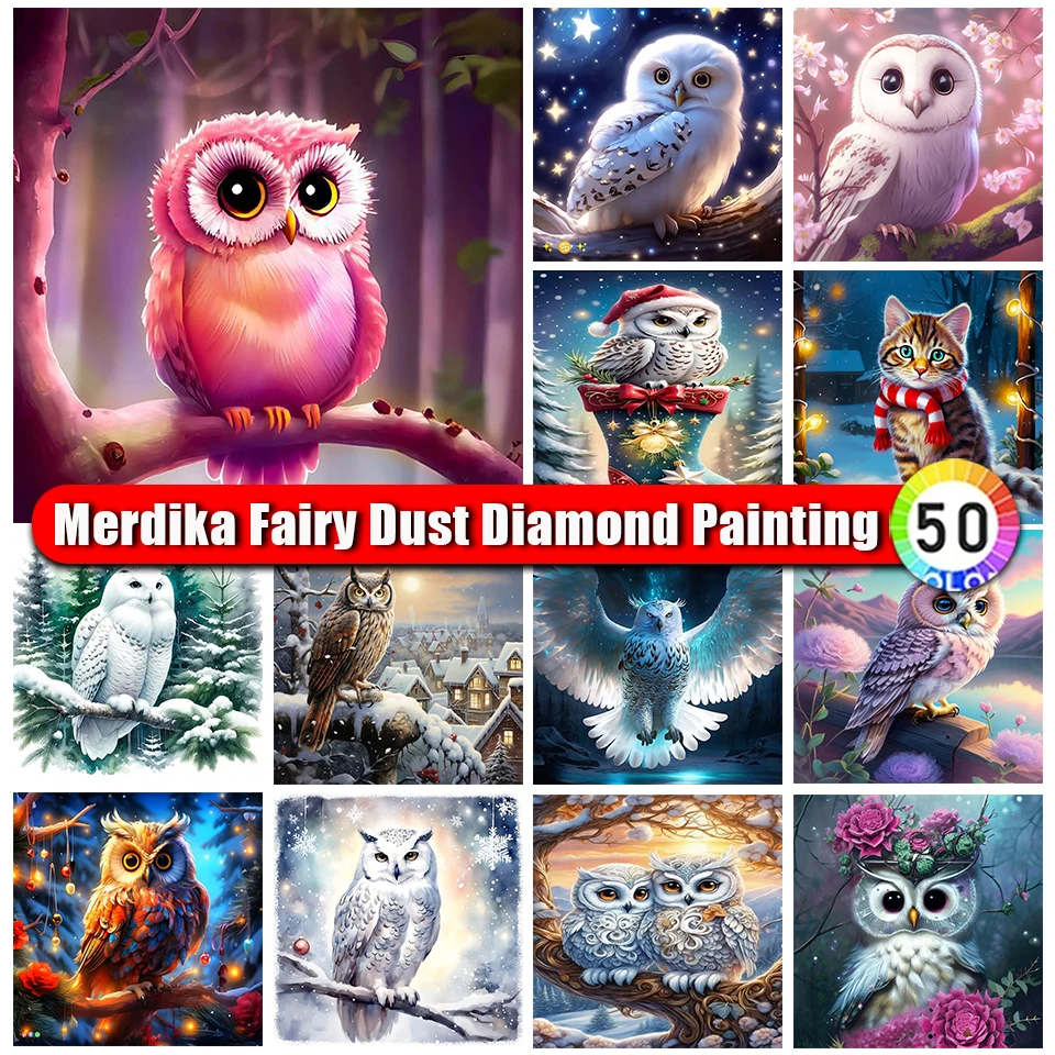 Picture Size Fairy Dust Diamond Painting Owl Cute 5D DIY Full Diamond Embroidery animal Kits Rhinestone Handmade Home Decor
Picture Size Fairy Dust Diamond Painting Owl Cute 5D DIY Full Diamond Embroidery animal Kits Rhinestone Handmade Home Decor