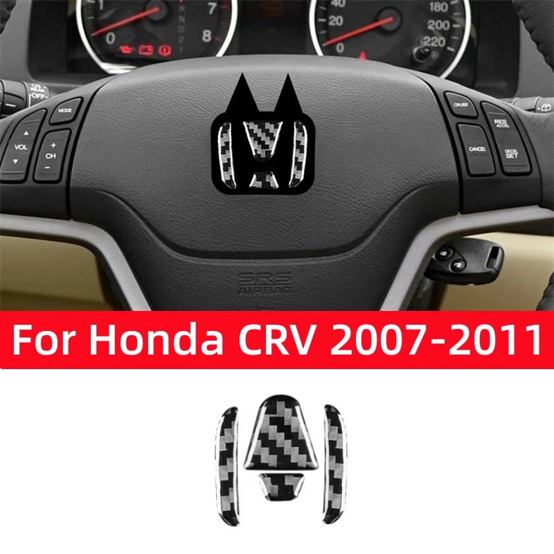 For Honda CRV 2007 2008 2009 2010 2011 Accessories Carbon Fiber Interior Car Steering Wheel Logo Decoration Stickers Trim Cover
For Honda CRV 2007 2008 2009 2010 2011 Accessories Carbon Fiber Interior Car Steering Wheel Logo Decoration Stickers Trim Cover