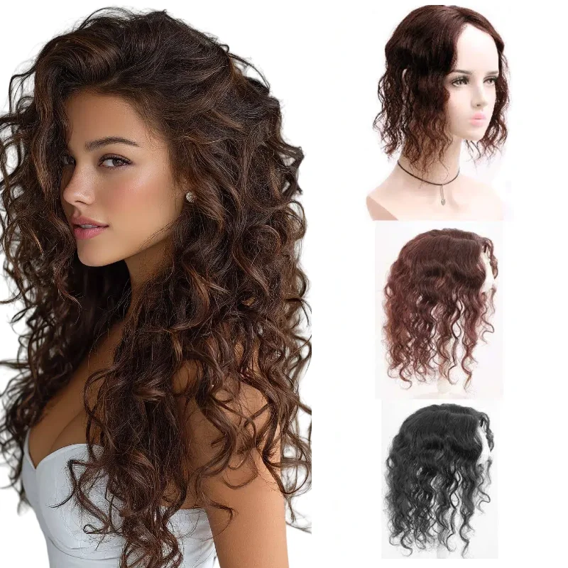 Dropshipping Special 100% Human Hair Topper Full Swiss Lace Hand Made | Breathable Clip-in Hair Extensions
Dropshipping Special 100% Human Hair Topper Full Swiss Lace Hand Made | Breathable Clip-in Hair Extensions