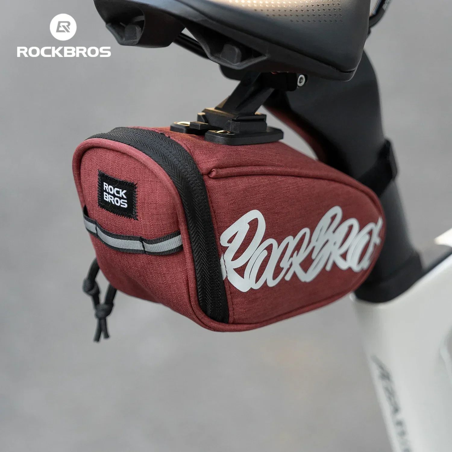 ROCKBROS Lightweight wear-resistant saddlebags for bicycles Bicycle Seat Bags Bicycle Essentials Reflective Rear Bag
ROCKBROS Lightweight wear-resistant saddlebags for bicycles Bicycle Seat Bags Bicycle Essentials Reflective Rear Bag