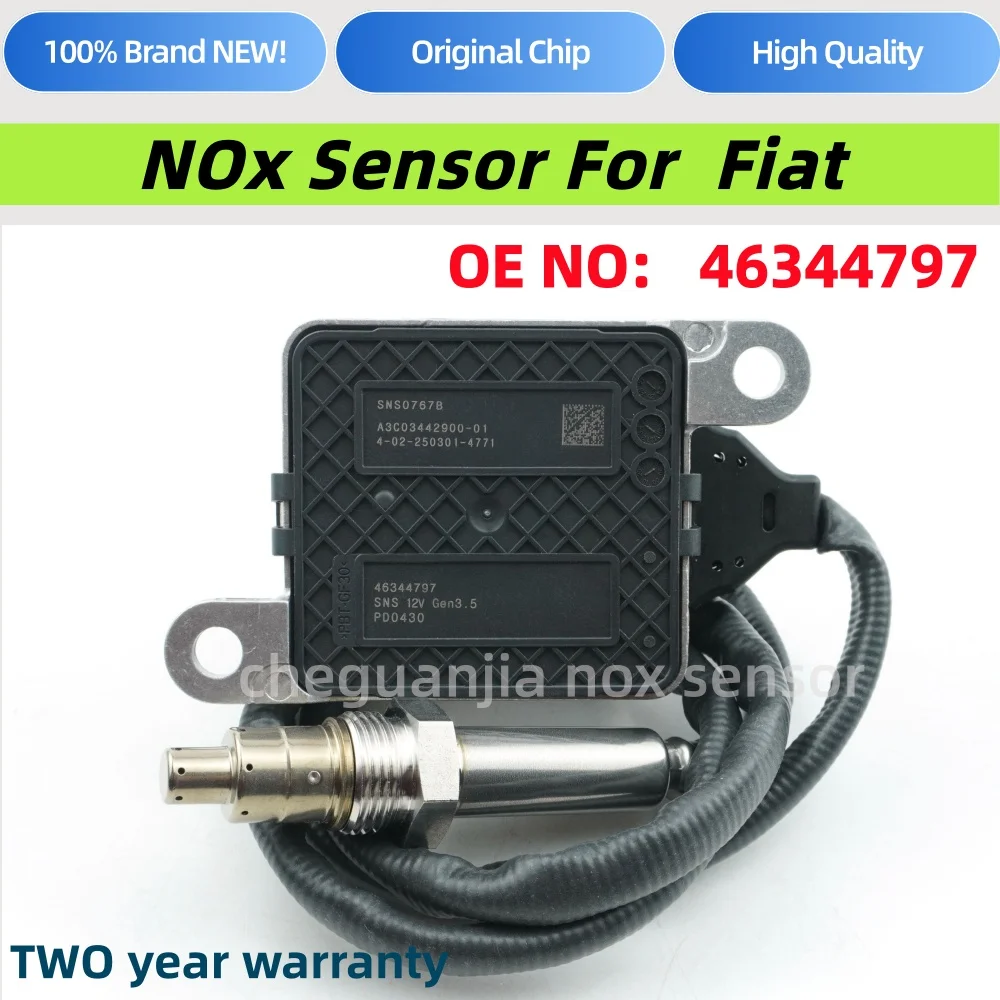 46344797 SNS0767B NOx Sensor High Quality Nitrogen Oxide Sensor For FIAT 500X JEEP COMPASS RENEGADE A3C03442900-01 Car Parts
46344797 SNS0767B NOx Sensor High Quality Nitrogen Oxide Sensor For FIAT 500X JEEP COMPASS RENEGADE A3C03442900-01 Car Parts