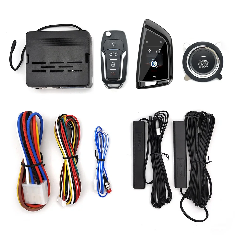 2025CARQSENG Car Alarm System PKE Car Alarms with Smart LCD Car Key
2025CARQSENG Car Alarm System PKE Car Alarms with Smart LCD Car Key