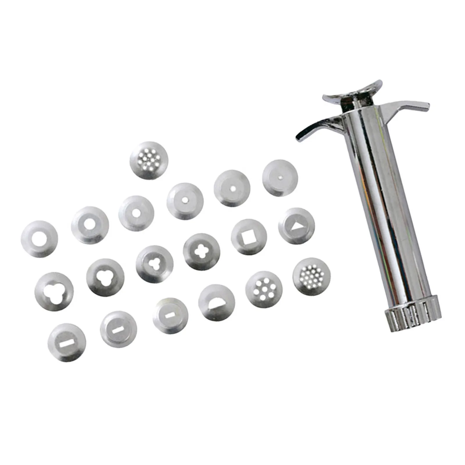 1Set Polymer Clay Squeezer Metal Extruder Tool for DIY Craft Projects Clay Sculpture Pastry Dough Sugar Paste Tools
1Set Polymer Clay Squeezer Metal Extruder Tool for DIY Craft Projects Clay Sculpture Pastry Dough Sugar Paste Tools