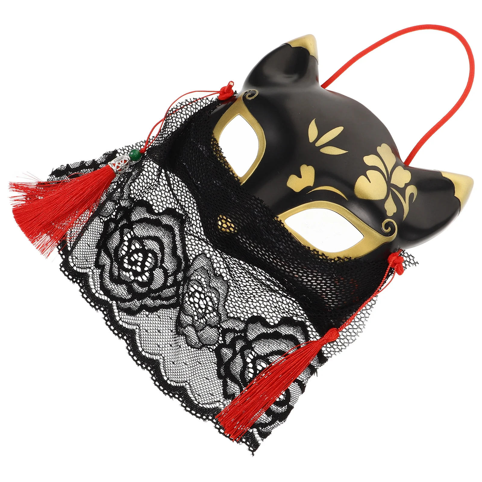 Fox Lace Half Mask Plastic Fabric Fox Face Design Halloween Masquerade Cosplay Party Accessory Cosplay Mask Party Accessory
Fox Lace Half Mask Plastic Fabric Fox Face Design Halloween Masquerade Cosplay Party Accessory Cosplay Mask Party Accessory