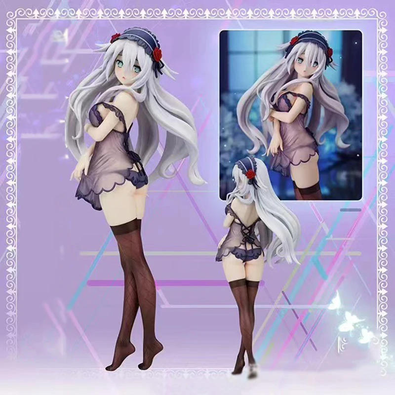 24cm Game FLARE Neptune Figure Hyperdimension Neptunia Toys Anime Pajamas Black Heart Figure Noire Dolls Model PVC Statue Gift
24cm Game FLARE Neptune Figure Hyperdimension Neptunia Toys Anime Pajamas Black Heart Figure Noire Dolls Model PVC Statue Gift
