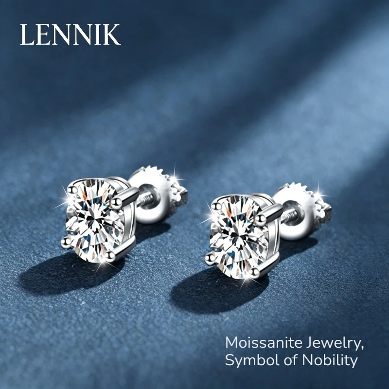 LENNIK 925 Sterling Silver Mozzarella Cheese Pigeon Egg Threaded Stud Earrings High Edition Jewelry Earrings
LENNIK 925 Sterling Silver Mozzarella Cheese Pigeon Egg Threaded Stud Earrings High Edition Jewelry Earrings