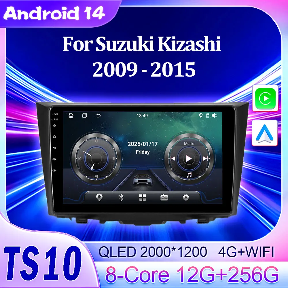 Автомобильный видеоплеер для Suzuki Kizashi 2009-2015, автомобильный экран, Android, авторадио, 8-ядерная интеллектуальная система, стерео головное устройство, 5G Wi-Fi
Автомобильный видеоплеер для Suzuki Kizashi 2009-2015, автомобильный экран, Android, авторадио, 8-ядерная интеллектуальная система, стерео головное устройство, 5G Wi-Fi