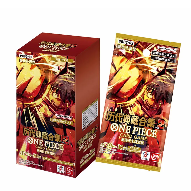 Original Bandai One Piece Cards TCG Trading Game OPCG Authentic Bvol.2PRB-02 Japanese Anime Sealed Card Collection Toys Gift
Original Bandai One Piece Cards TCG Trading Game OPCG Authentic Bvol.2PRB-02 Japanese Anime Sealed Card Collection Toys Gift