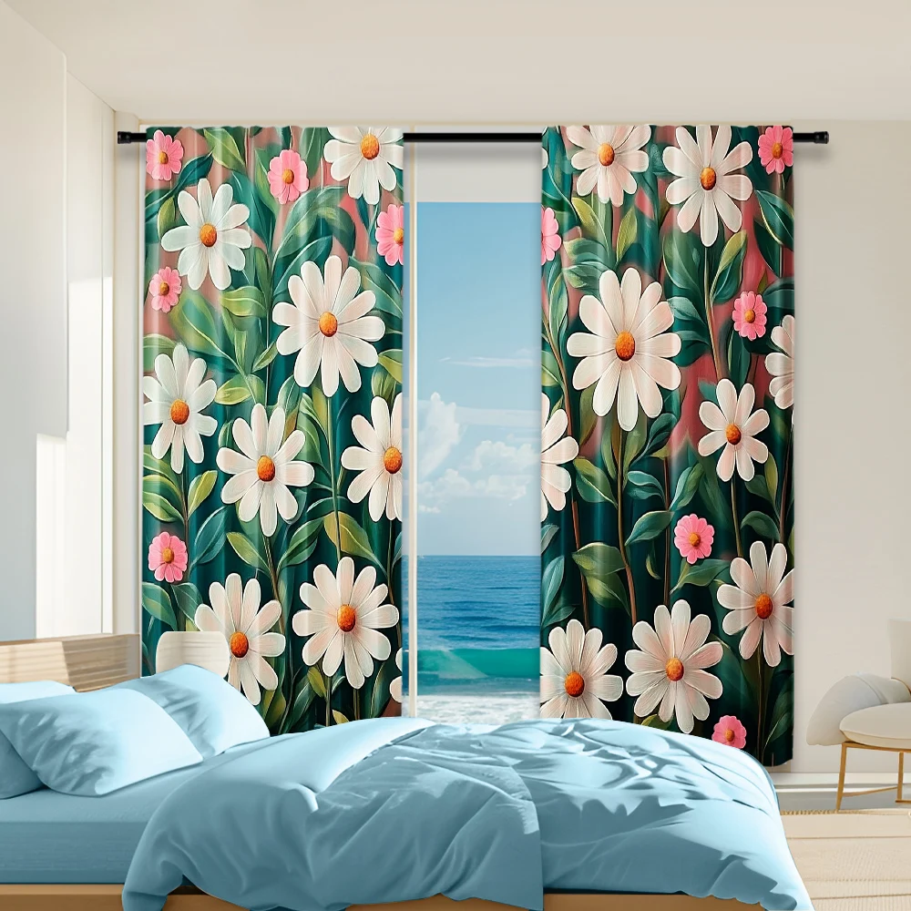 2 pcs, versatile polyester transparent curtains for home decoration Chic Floral 1 for use in bedrooms and living rooms
2 pcs, versatile polyester transparent curtains for home decoration Chic Floral 1 for use in bedrooms and living rooms