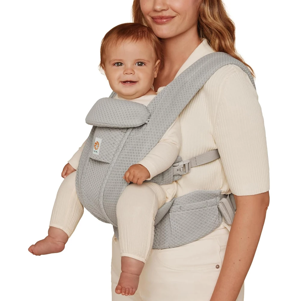 Ergobaby Deluxe Baby Carrier:0-3 years old,Summer-Breathable, All-Position Use with Enhanced Waist Support & Airflow (7-45 lbs)
Ergobaby Deluxe Baby Carrier:0-3 years old,Summer-Breathable, All-Position Use with Enhanced Waist Support & Airflow (7-45 lbs)