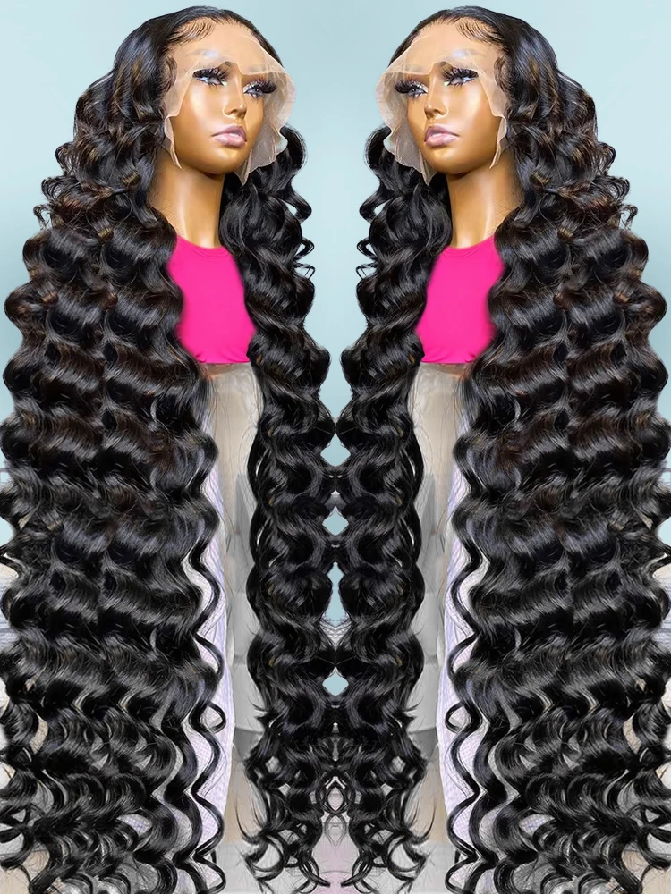 30 40 Inch Loose Deep Wave 13x6 HD Lace Frontal Human Hair Wig Brazilian 13x4 Curly Human Hair Lace Front Wigs Pre Plucked 200%
30 40 Inch Loose Deep Wave 13x6 HD Lace Frontal Human Hair Wig Brazilian 13x4 Curly Human Hair Lace Front Wigs Pre Plucked 200%