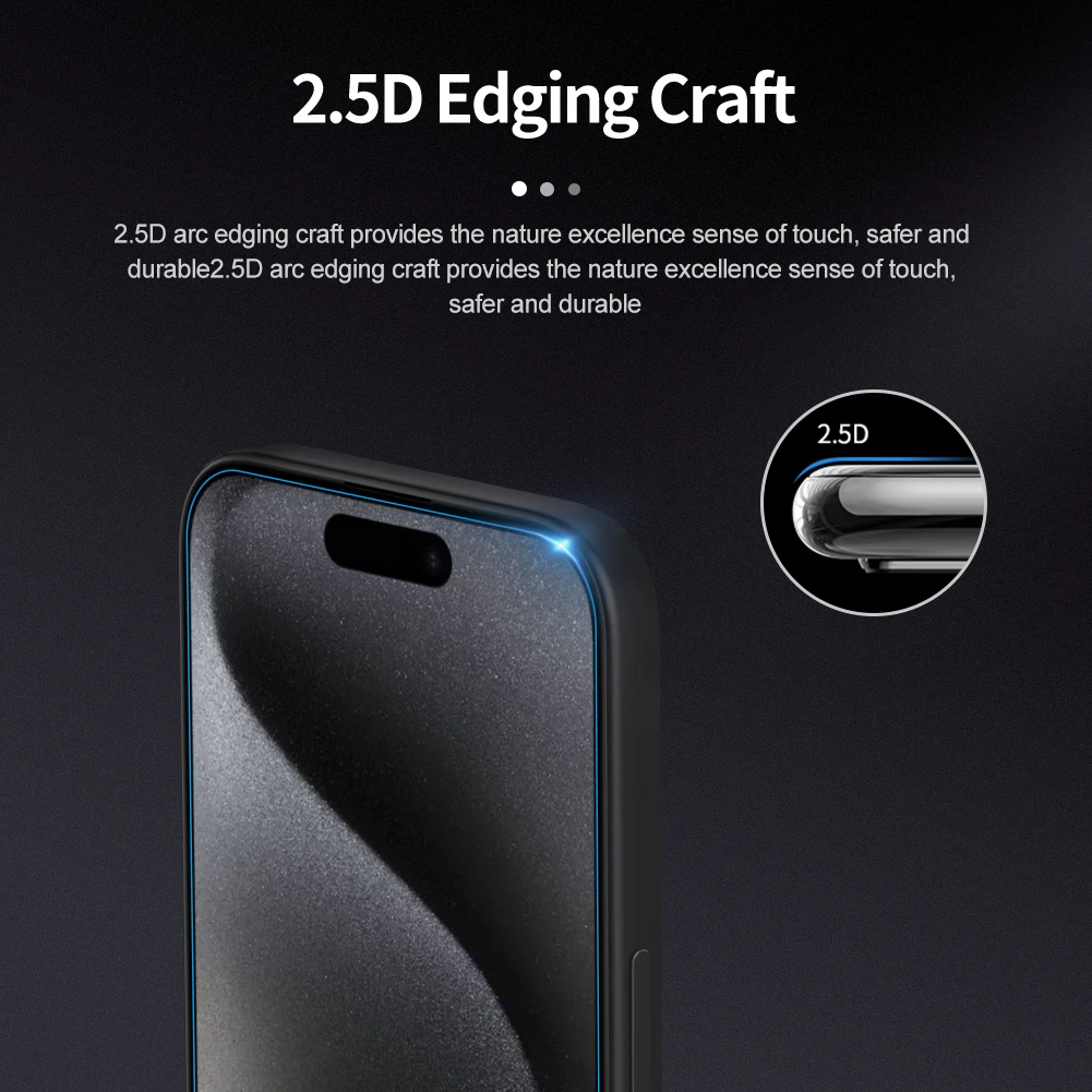NILLKIN для iPhone15/15 Plus/15 Pro/15 Pro Max H + Pro противовзрывная стеклянная защита для экрана 0,2 мм закаленная пленка для iPhone 15
NILLKIN для iPhone15/15 Plus/15 Pro/15 Pro Max H + Pro противовзрывная стеклянная защита для экрана 0,2 мм закаленная пленка для iPhone 15
