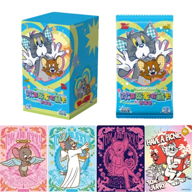 KAYOU Genuine Tom and Jerny Card Happy Enemies Versatile Pack Classic Legend SE Cartoon Anime Movie Collection Cards Toys Gifts
KAYOU Genuine Tom and Jerny Card Happy Enemies Versatile Pack Classic Legend SE Cartoon Anime Movie Collection Cards Toys Gifts