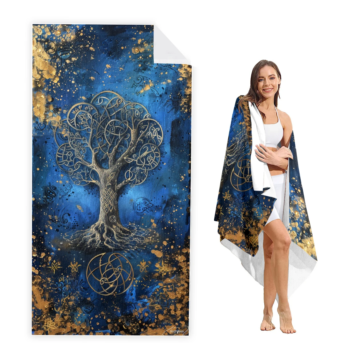 Tree Beach Towel Oversized,Super Absorbent Sand Free Thick Microfiber Beach Towel,Beach Towels for Kids,Men,Women,Girls,Boy
Tree Beach Towel Oversized,Super Absorbent Sand Free Thick Microfiber Beach Towel,Beach Towels for Kids,Men,Women,Girls,Boy