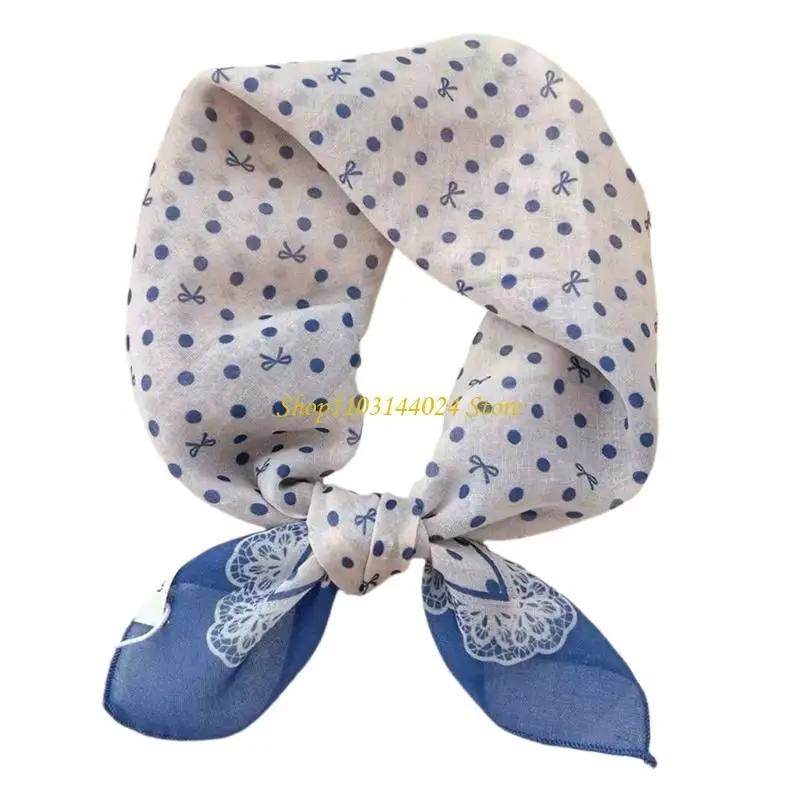 N5KE Dot Scarf Cotton Linen Blend Head Wrap Shawl Women Casual Spring Summer Accessory
N5KE Dot Scarf Cotton Linen Blend Head Wrap Shawl Women Casual Spring Summer Accessory