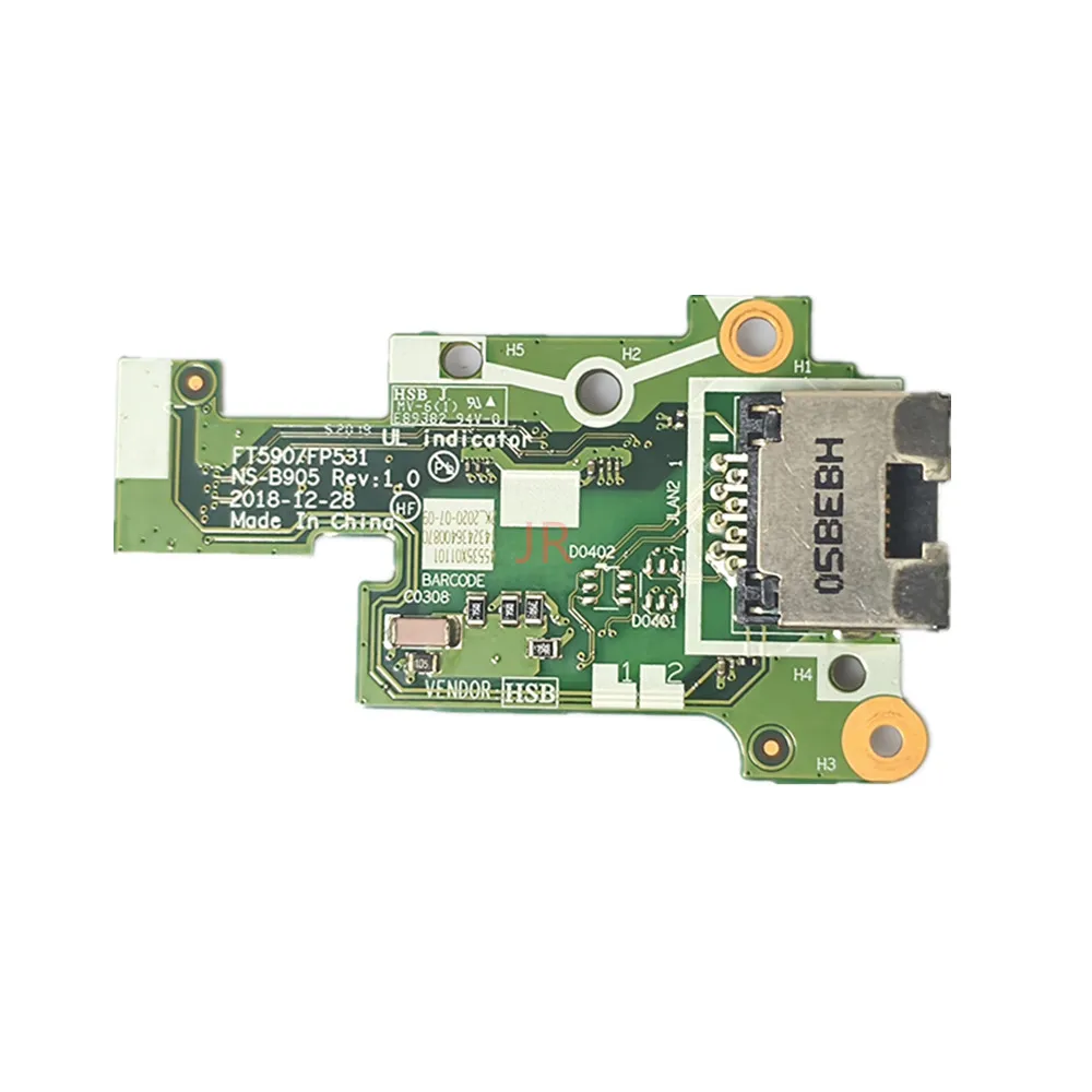 NS-B905 для Lenovo ThinkPad T590 P53s T15 P15s Gen 1 P15s Gen 2, плата RJ45 для ноутбука 01YT388, 100% тест в порядке
NS-B905 для Lenovo ThinkPad T590 P53s T15 P15s Gen 1 P15s Gen 2, плата RJ45 для ноутбука 01YT388, 100% тест в порядке