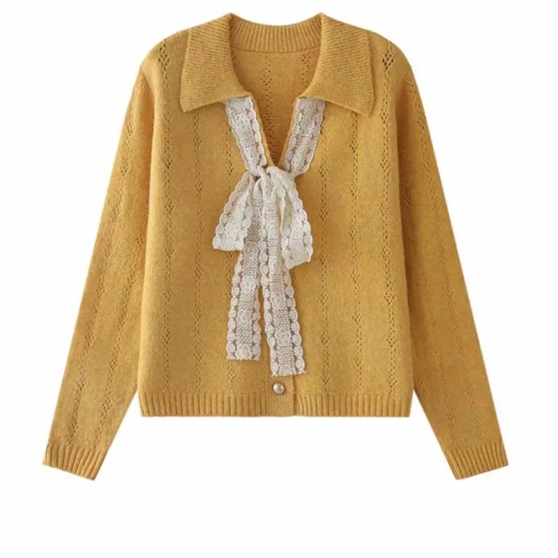 Autumn Winter New Chic Drawstring Bow V-neck Pullovers Women Clothing Elegant All-match Long Sleeve Knit Top Lady Solid Sweaters
Autumn Winter New Chic Drawstring Bow V-neck Pullovers Women Clothing Elegant All-match Long Sleeve Knit Top Lady Solid Sweaters