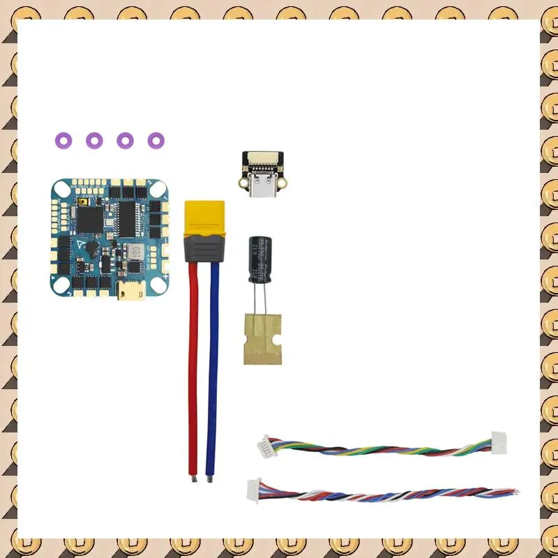 F4126 AIO F411 Baro Current Sensor Blackbox Flight Controller BLHELIS 20A/40A 4In1 ESC 25.5X25.5Mm For FPV Freestyle Parts (B)
F4126 AIO F411 Baro Current Sensor Blackbox Flight Controller BLHELIS 20A/40A 4In1 ESC 25.5X25.5Mm For FPV Freestyle Parts (B)