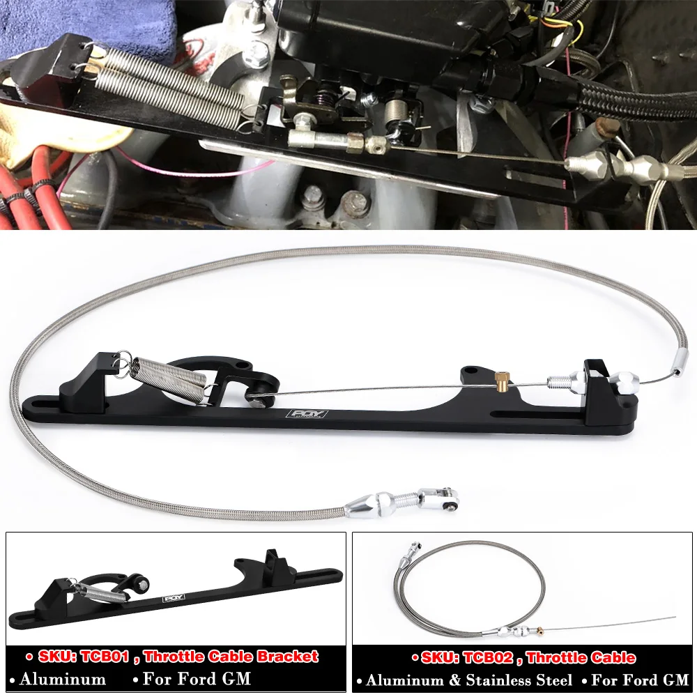 36 inch Itb Throttle Body Gas Cable Kit Stainless Steel Braided For 97-07 Chevrolet/Chevy LS1 Engine 4.8L 5.3L 5.7L 6.0L
36 inch Itb Throttle Body Gas Cable Kit Stainless Steel Braided For 97-07 Chevrolet/Chevy LS1 Engine 4.8L 5.3L 5.7L 6.0L