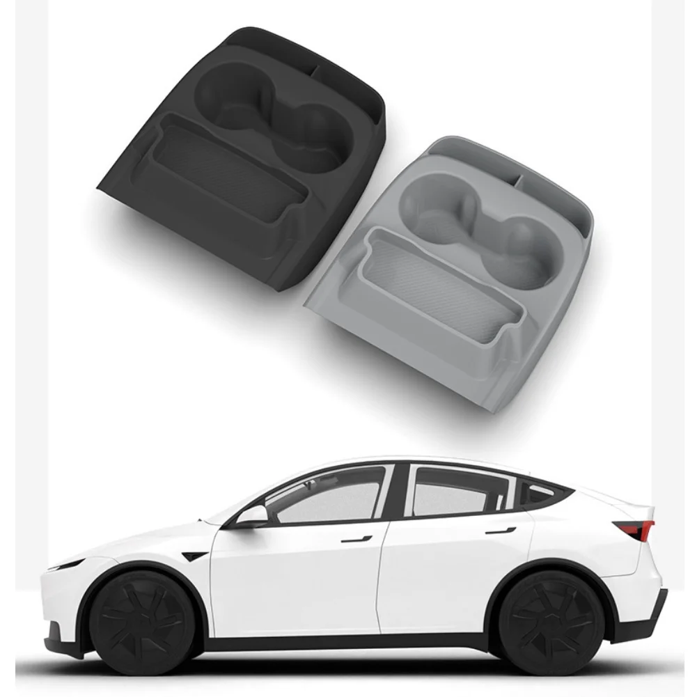 Car Central Cup Holder Storage Box Holder For Tesla For Model Y Standard 2025-2026 Water Cup Storage Box 25.6x22x11.3cm
Car Central Cup Holder Storage Box Holder For Tesla For Model Y Standard 2025-2026 Water Cup Storage Box 25.6x22x11.3cm
