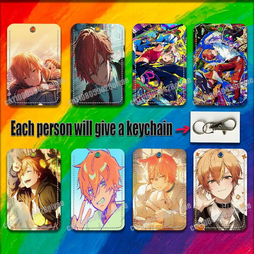 A-Akito Shinonome P-Project S-Sekai For ID Clips Credit Bank Bag Bus Meal Card Holder Cover Pocket Decoration Keychain
A-Akito Shinonome P-Project S-Sekai For ID Clips Credit Bank Bag Bus Meal Card Holder Cover Pocket Decoration Keychain