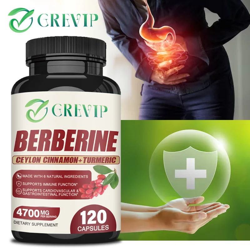 Berberine - Supports Immune System, Weight Management, Digestive Health and GI Function Supplement
Berberine - Supports Immune System, Weight Management, Digestive Health and GI Function Supplement
