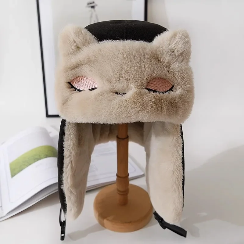 Plush Cute Lei Feng Female Cartoon Ear Protection Cycling Cap Children's Korean Version Thickened Cold and Warm Bonnets
Plush Cute Lei Feng Female Cartoon Ear Protection Cycling Cap Children's Korean Version Thickened Cold and Warm Bonnets