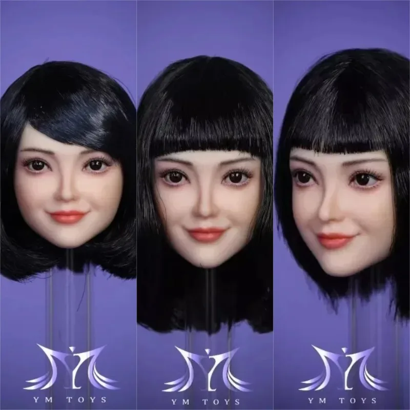 YMT066 1/6 Scale Female Head Sculpture with Smiling Round Face Short Hair Model for 12 Inch Pale Skin Body PH TBL Accessories
YMT066 1/6 Scale Female Head Sculpture with Smiling Round Face Short Hair Model for 12 Inch Pale Skin Body PH TBL Accessories