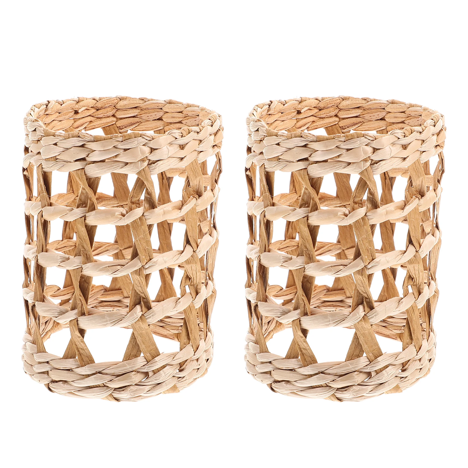 2Pcs Straw Woven Bottle Covers Creative Vase Decorative Home Craft Protective Sleeves Insulated Cup Kitchen Bar Accessories
2Pcs Straw Woven Bottle Covers Creative Vase Decorative Home Craft Protective Sleeves Insulated Cup Kitchen Bar Accessories