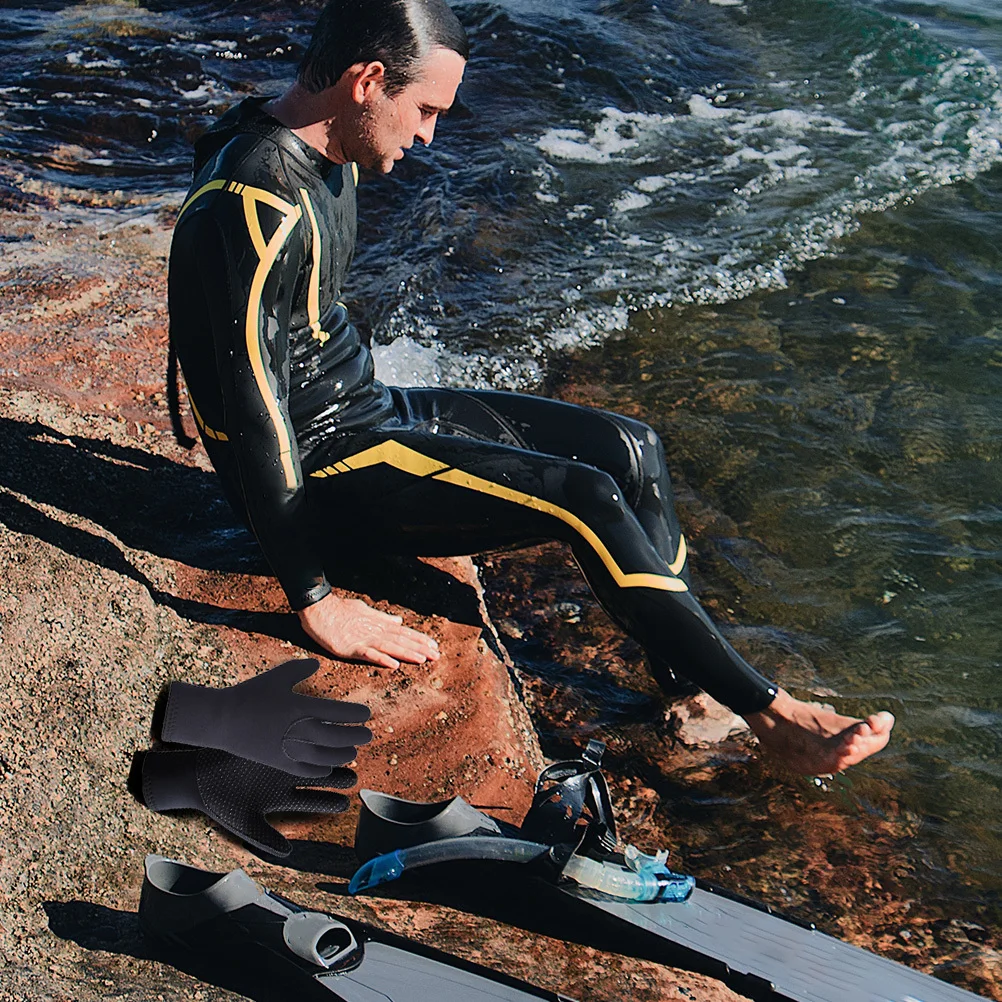 Diving Gloves Black L Size Enhanced Protection for Underwater Activities Water Sports Gift for Divers Comfortable
Diving Gloves Black L Size Enhanced Protection for Underwater Activities Water Sports Gift for Divers Comfortable