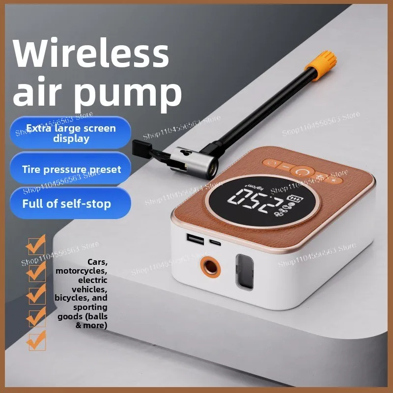 New Car Wireless Air Pump Car Portable Car Air Pump Electric Vehicle Tire
New Car Wireless Air Pump Car Portable Car Air Pump Electric Vehicle Tire