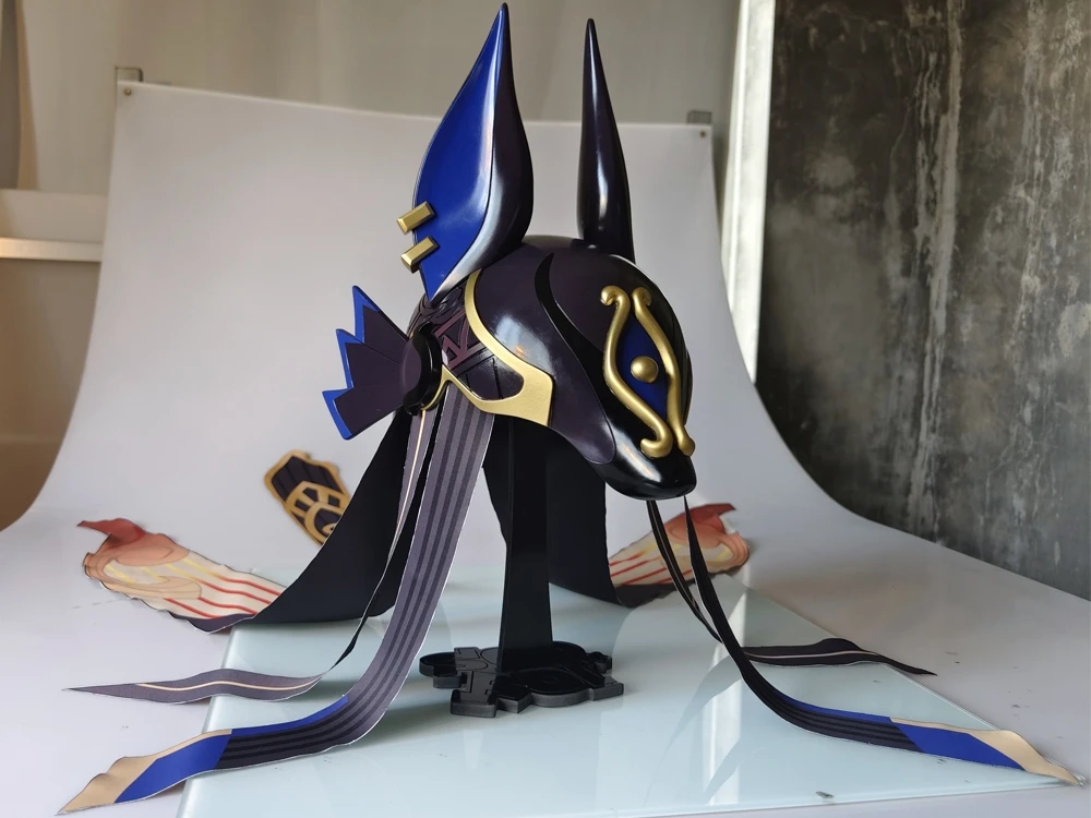 Genshin Impact Cyno Handmade Customization Helmet Prop Cosplay 1:1 Game Props Helmet Ornament
Genshin Impact Cyno Handmade Customization Helmet Prop Cosplay 1:1 Game Props Helmet Ornament