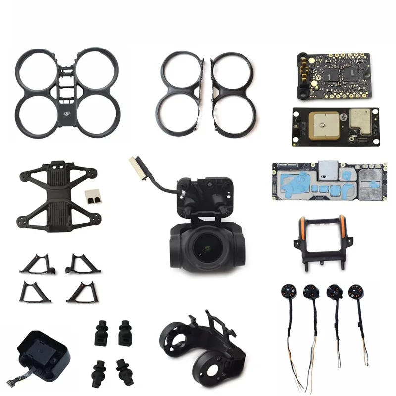 Upper & Bottom Shell Middle Frame Gimbal Camera GPS Module ESC Board Front Cover for DJI AVATA 2 Replacement
Upper & Bottom Shell Middle Frame Gimbal Camera GPS Module ESC Board Front Cover for DJI AVATA 2 Replacement