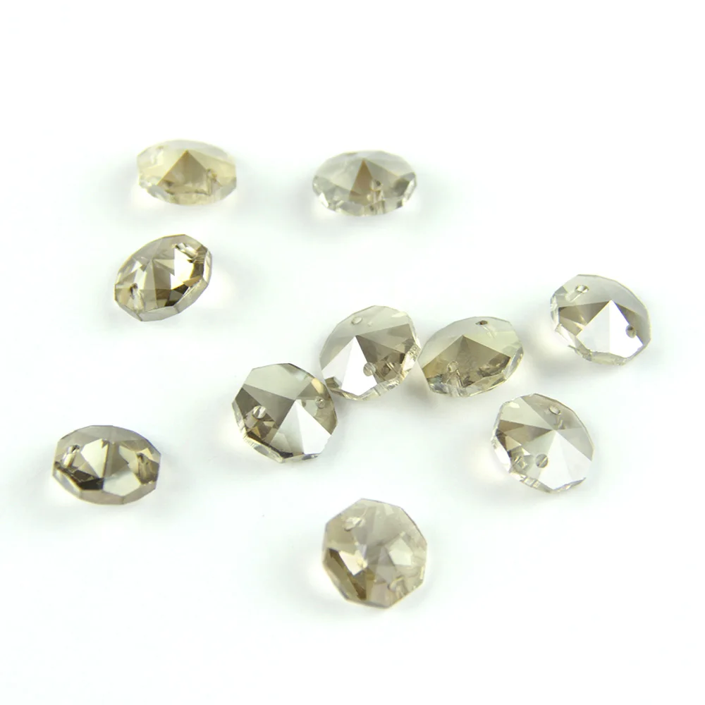 Cognac Color 14mm 1 Hole/2 Holes Glass Crystal Octagon Beads For Chandelier Lighting Parts Wedding Garlands
Cognac Color 14mm 1 Hole/2 Holes Glass Crystal Octagon Beads For Chandelier Lighting Parts Wedding Garlands