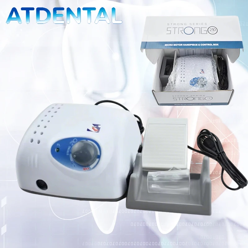 Dental Micro Motor 35000RPM Precision Drill 65W Strong Torque for Lab Clinic Includes Polishing Device Grinding Bits
Dental Micro Motor 35000RPM Precision Drill 65W Strong Torque for Lab Clinic Includes Polishing Device Grinding Bits
