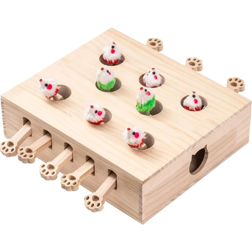 Miaofairy Toy, Whack a Mole , Hunting Cat Toy, Miaofairy Whack-a-Mole 3-in-1 Cat Scratching Post and Toy, Interactive Cat
Miaofairy Toy, Whack a Mole , Hunting Cat Toy, Miaofairy Whack-a-Mole 3-in-1 Cat Scratching Post and Toy, Interactive Cat