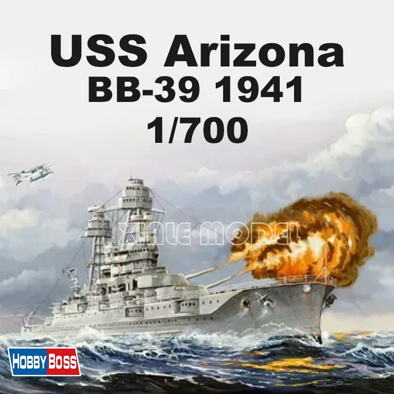 Комплект модели корабля Trumpeter в сборе из пластика 83401, американский BB-39 Аризона (1941) 1/700
Комплект модели корабля Trumpeter в сборе из пластика 83401, американский BB-39 Аризона (1941) 1/700