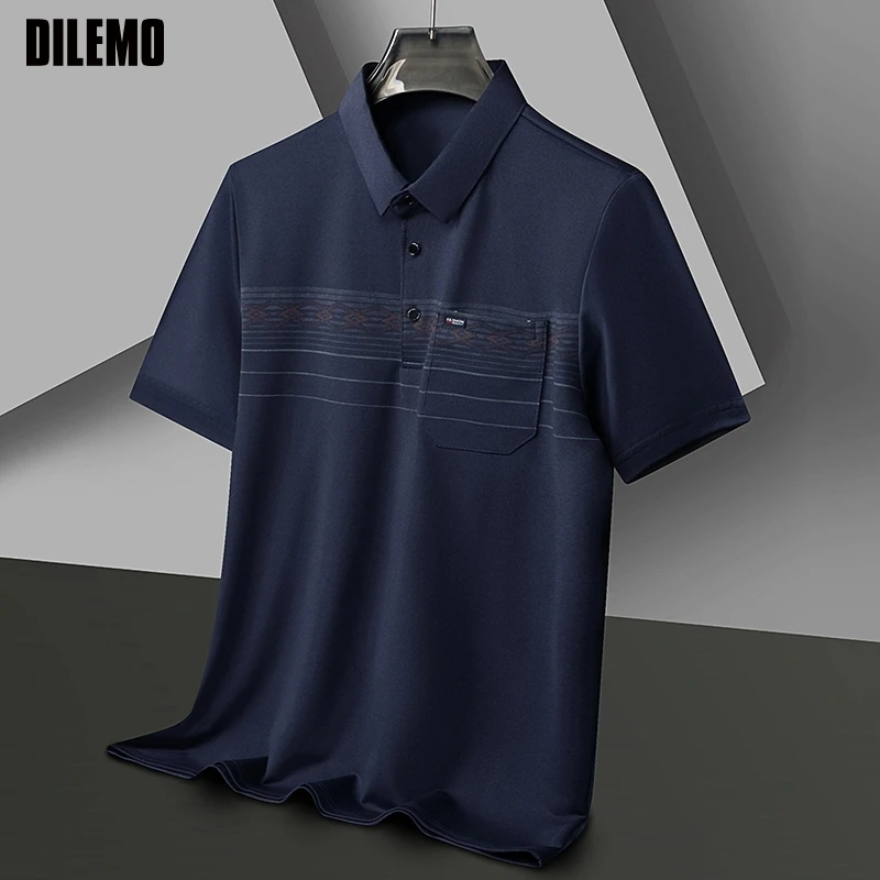 Top Grade Designer Polo Shirt Men New Business Stretch Brand Short Sleeve Summer Plain Casual Tops Luxury Fashions Men Clothes
Top Grade Designer Polo Shirt Men New Business Stretch Brand Short Sleeve Summer Plain Casual Tops Luxury Fashions Men Clothes