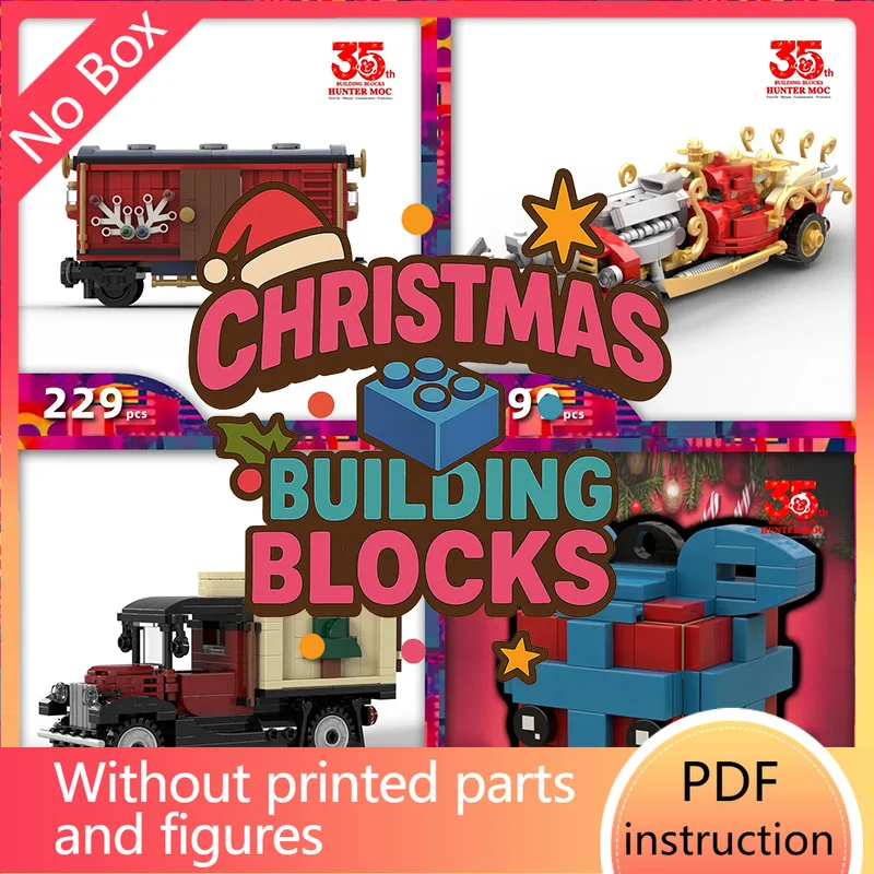 2025 Christmas Village Building Blocks for Adults – Xmas Train & Santa-visited Vacation House Build
2025 Christmas Village Building Blocks for Adults – Xmas Train & Santa-visited Vacation House Build