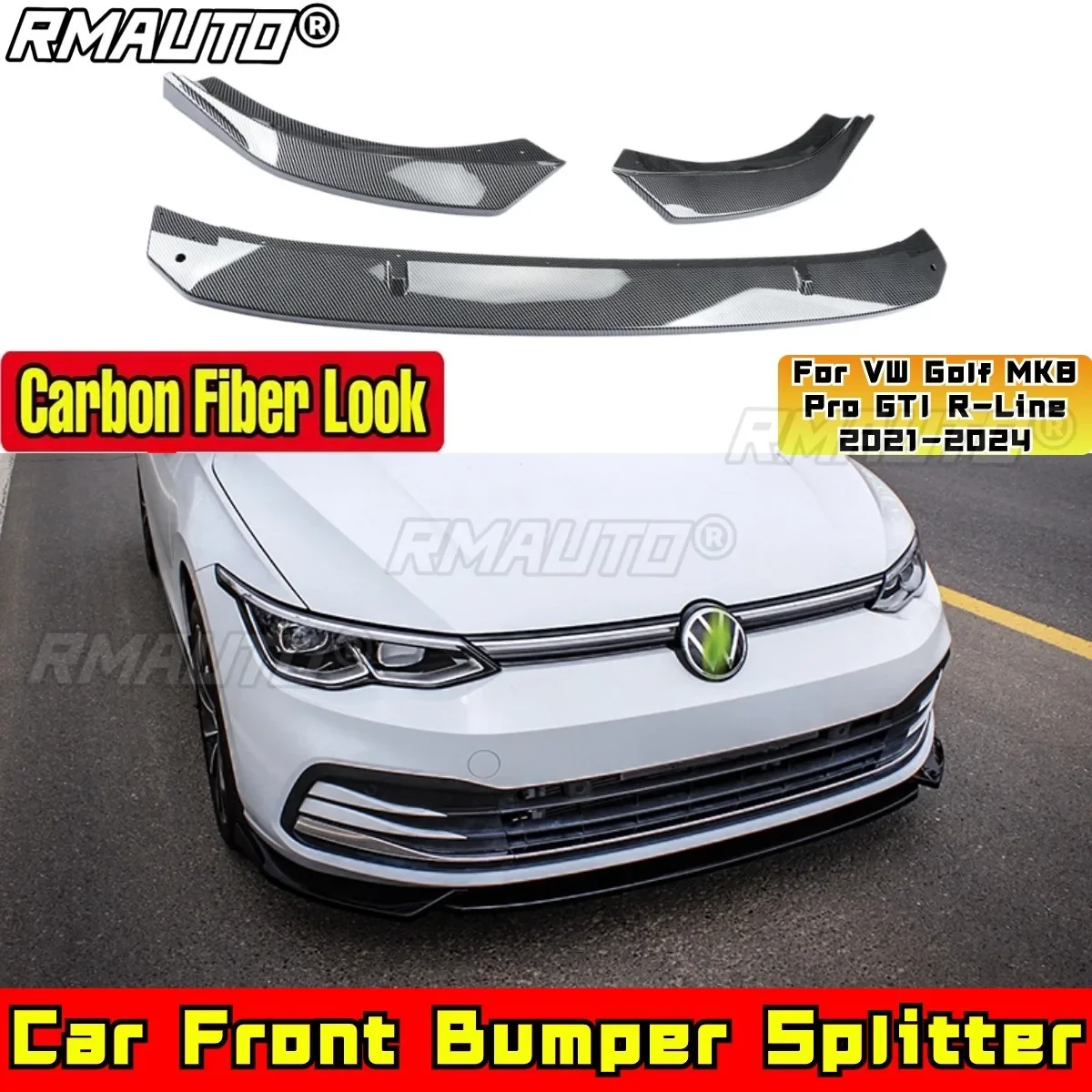 Комплект кузова для VW Golf MK8 Pro GTI R-Line 2021-2024, сплиттер переднего бампера из углеродного волокна, защита переднего бампера, автомобильные аксессуары
Комплект кузова для VW Golf MK8 Pro GTI R-Line 2021-2024, сплиттер переднего бампера из углеродного волокна, защита переднего бампера, автомобильные аксессуары