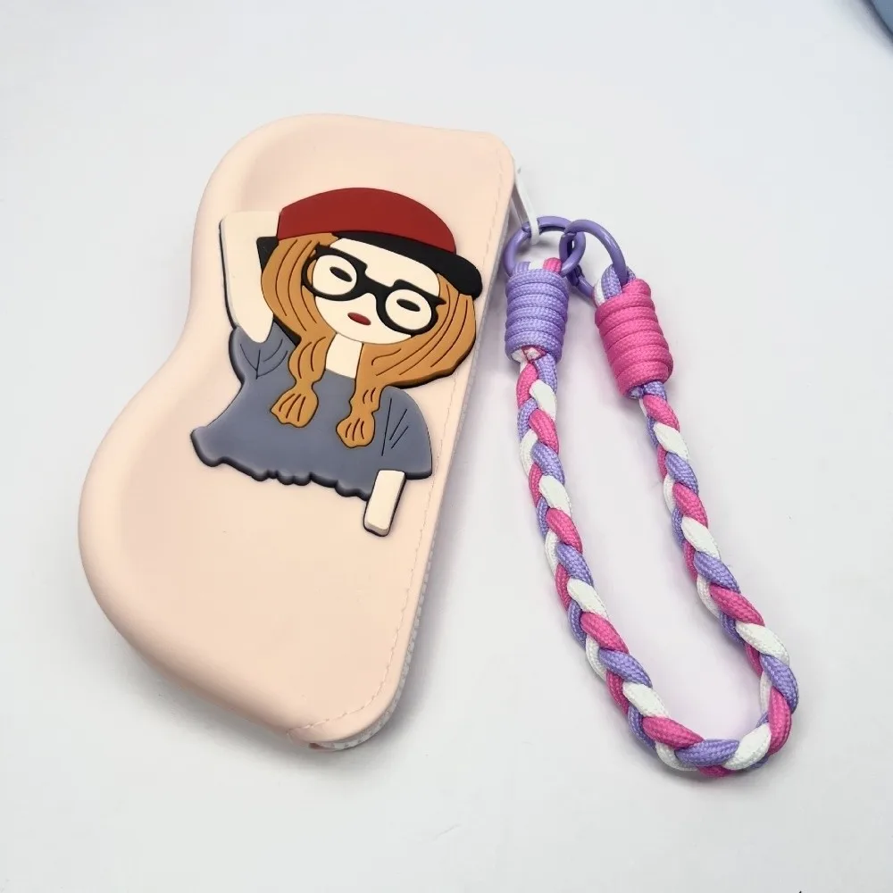 Multifunctional Silicone Glasses Bag Dustproof Waterproof Silicone Eyeglasses Case Cartoon Coin Purse Sunglasses Storage Clip
Multifunctional Silicone Glasses Bag Dustproof Waterproof Silicone Eyeglasses Case Cartoon Coin Purse Sunglasses Storage Clip