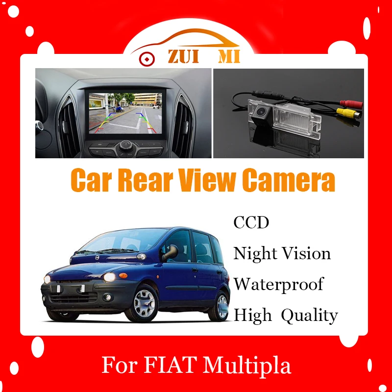 Car Reverse Rear View Camera For FIAT Multipla 1998~ CCD Full HD Night Vision Backup Parking Camera Waterproof Shockproof
Car Reverse Rear View Camera For FIAT Multipla 1998~ CCD Full HD Night Vision Backup Parking Camera Waterproof Shockproof